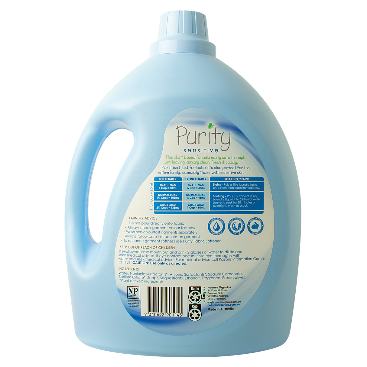 Purity Sensitive Laundry Liquid 4L