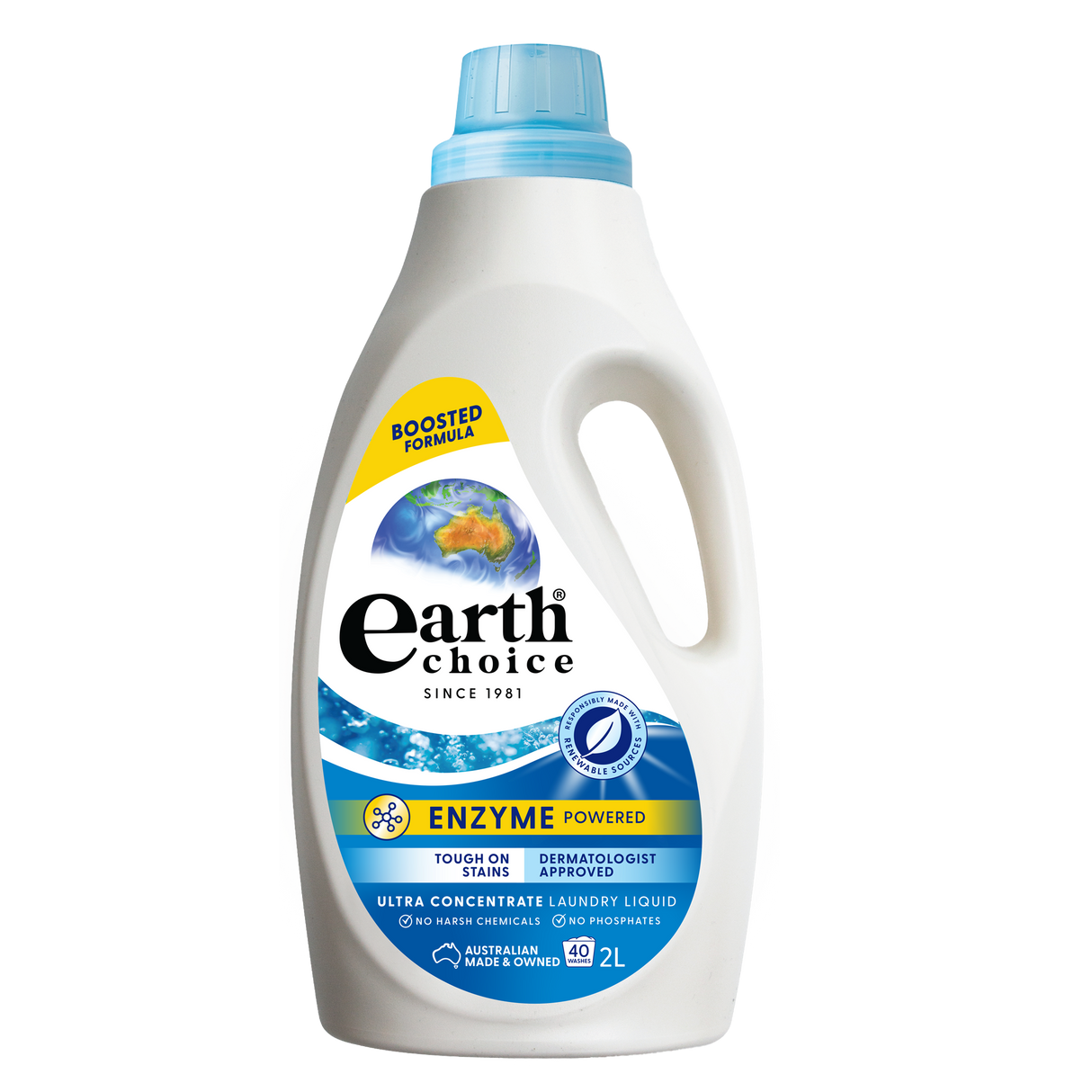 Earth Choice Ultra Concentrate Laundry Liquid Top & Front Loader 2L