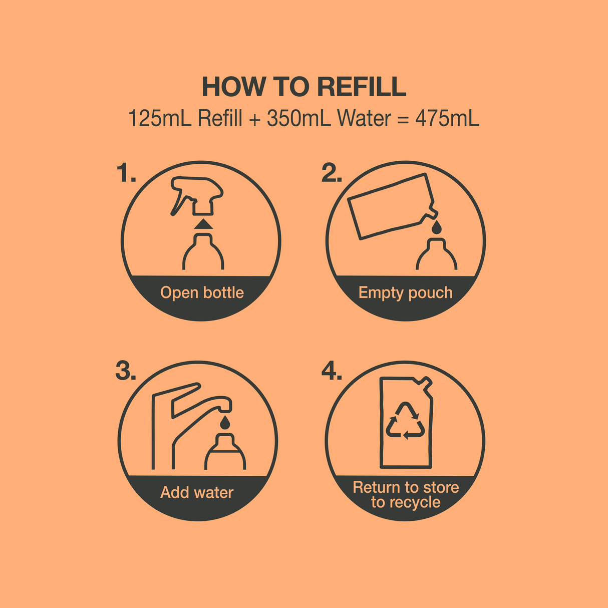 Cove Bathroom & Shower Cleaner 475ml