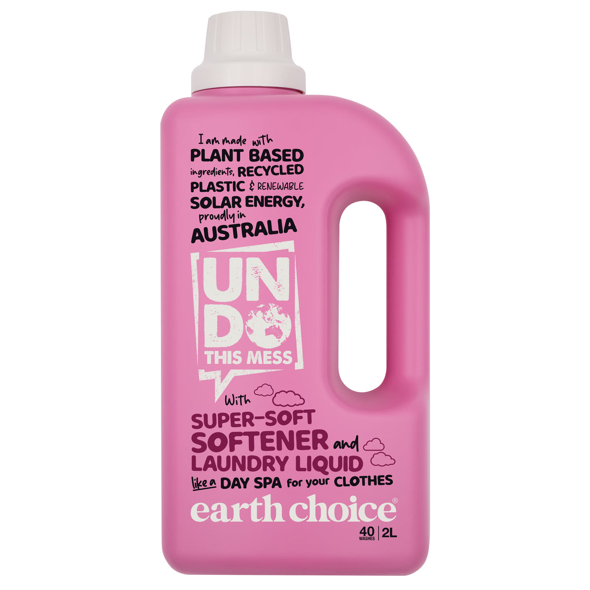 Undo This Mess Super Soft Softener and Laundry Liquid 2L