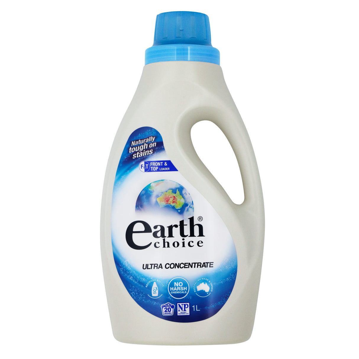 Earth Choice Ultra Concentrate Laundry Liquid Top & Front Loader 1L