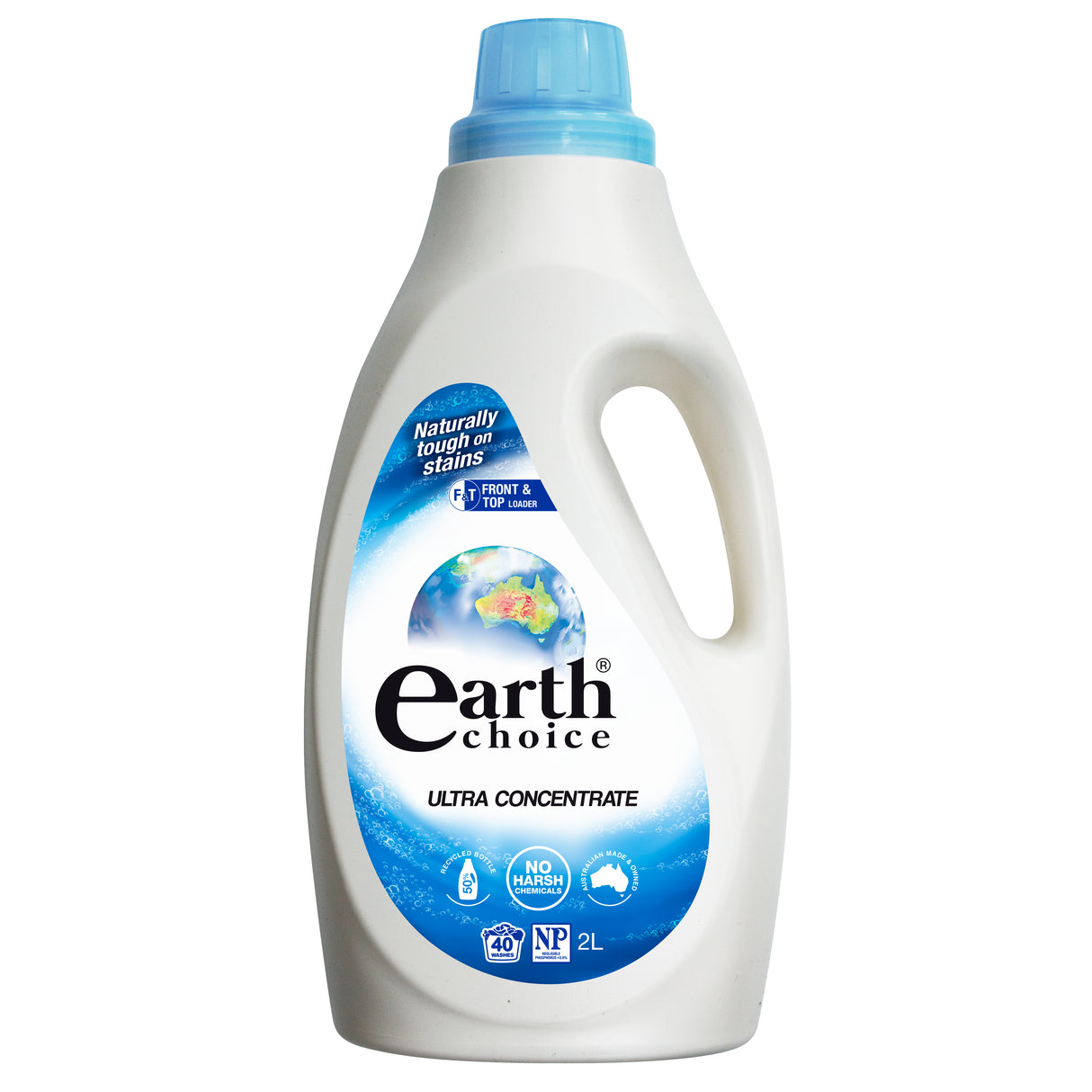 Earth Choice Ultra Concentrate Laundry Liquid Top & Front Loader 2L