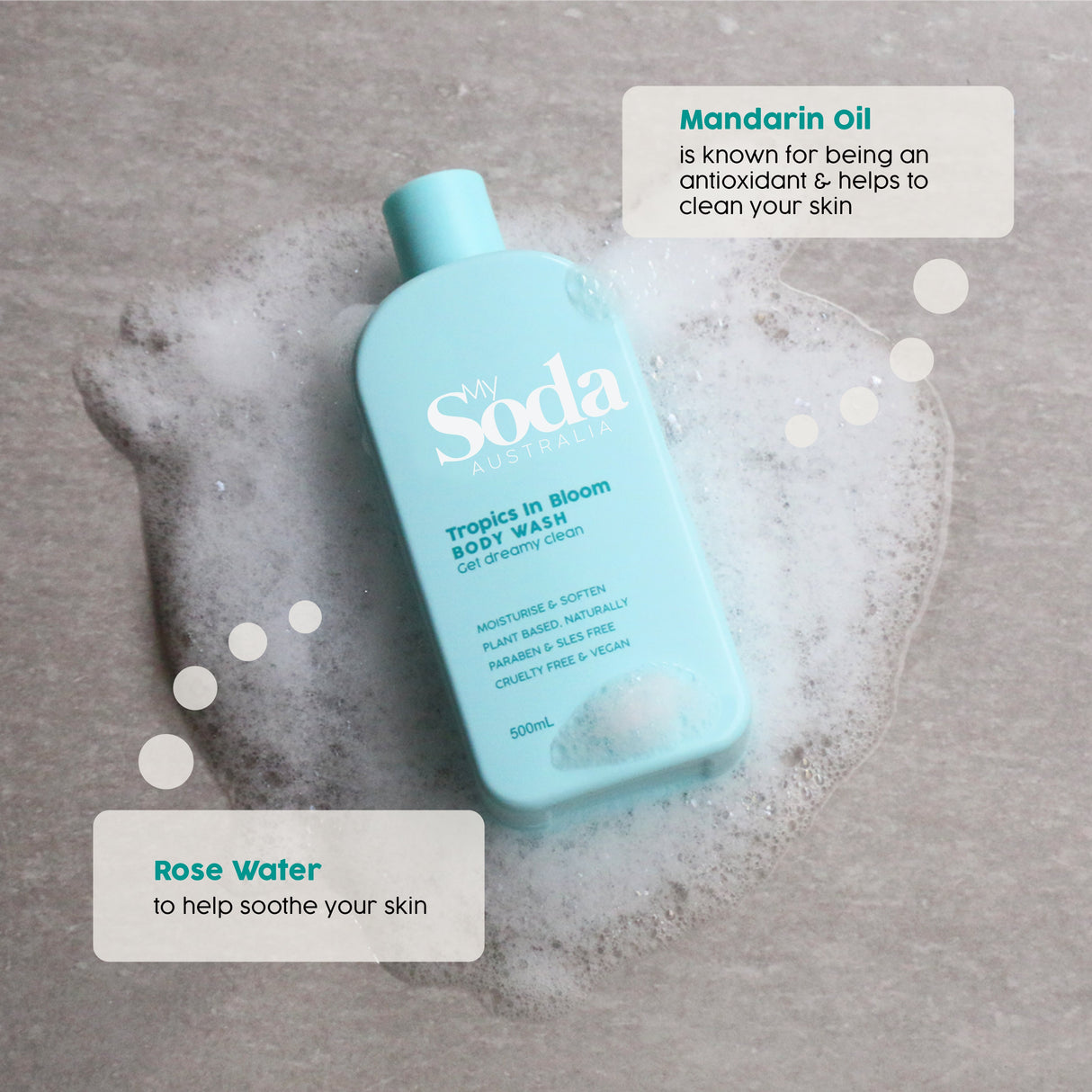 My Soda Tropics in Bloom Body Wash Refill 700ml