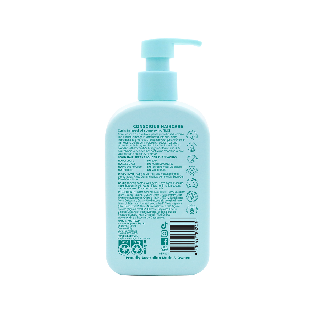 My Soda Curl Ritual Shampoo 350ml