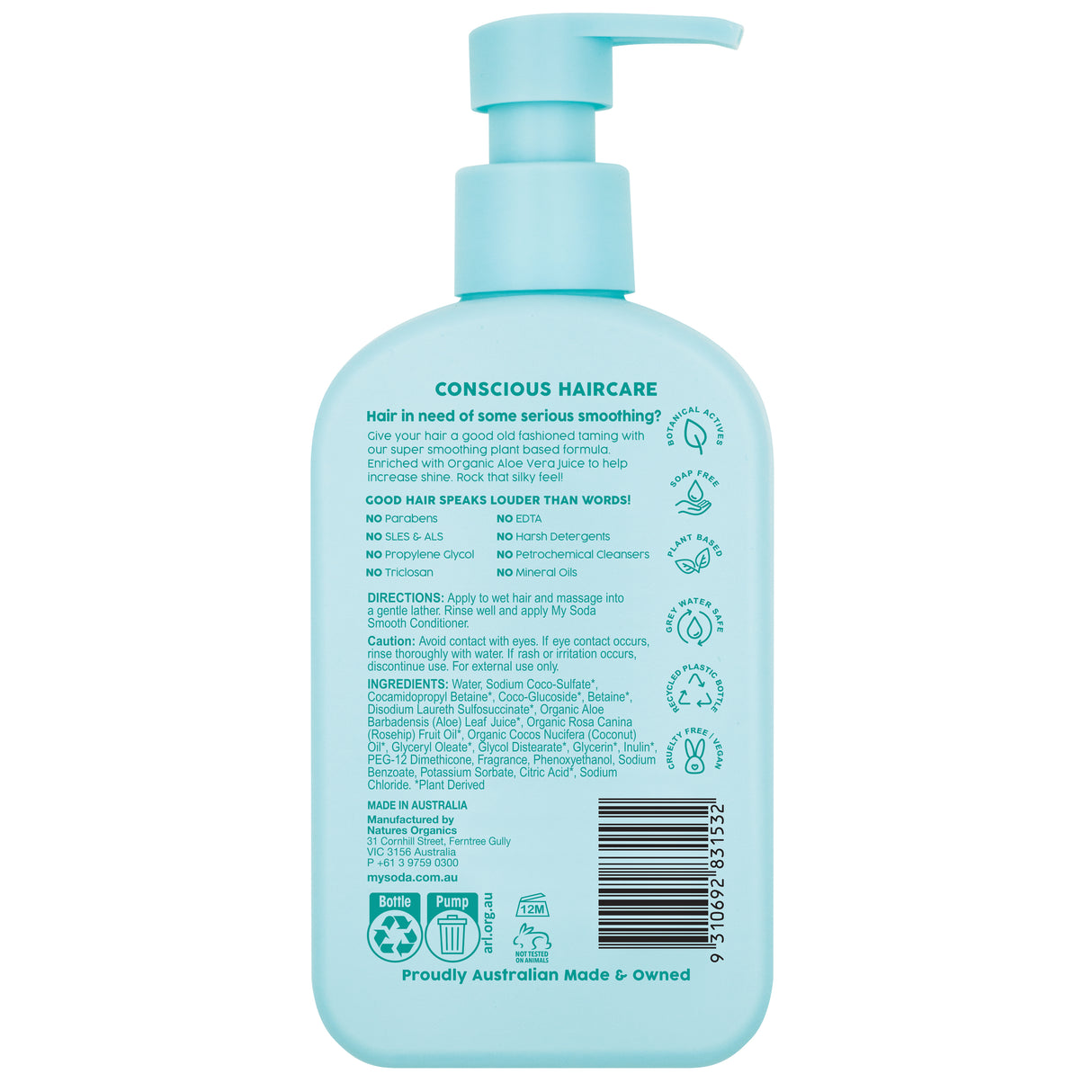 My Soda Smooth Shampoo 350ml