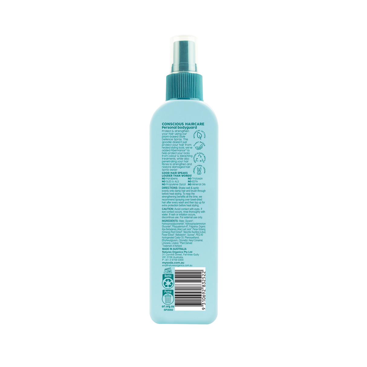 My Soda Style Defence Heat Protect & Strengthening Spray 230ml