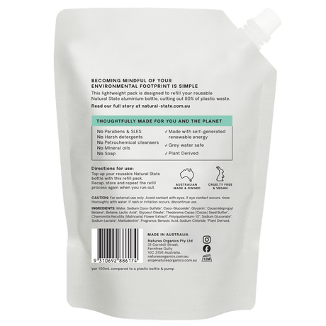 Natural State Fresh Juniper Berry Hand Wash Refill 700ml
