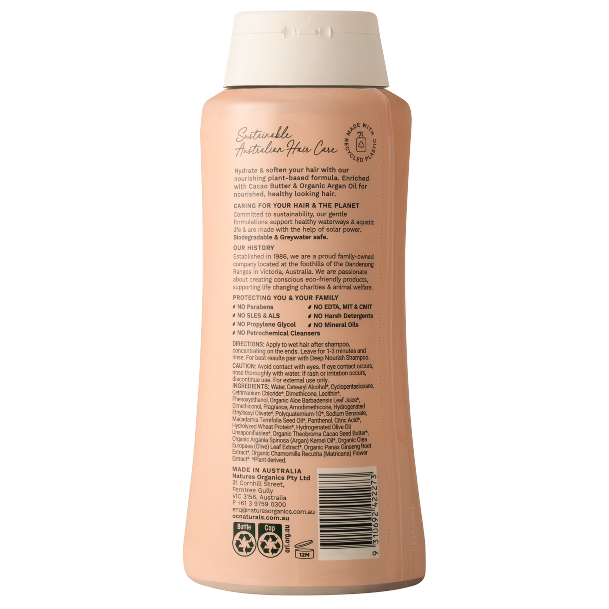 OC Naturals Deep Nourish Conditioner 725ml