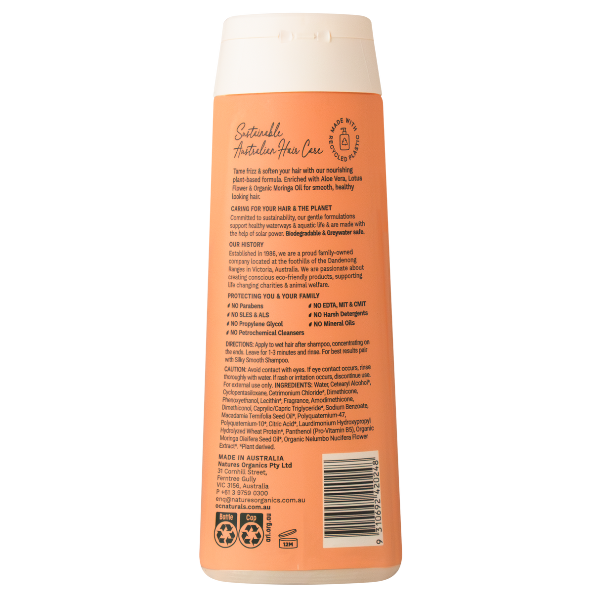 OC Naturals Silky Smooth Conditioner 400ml