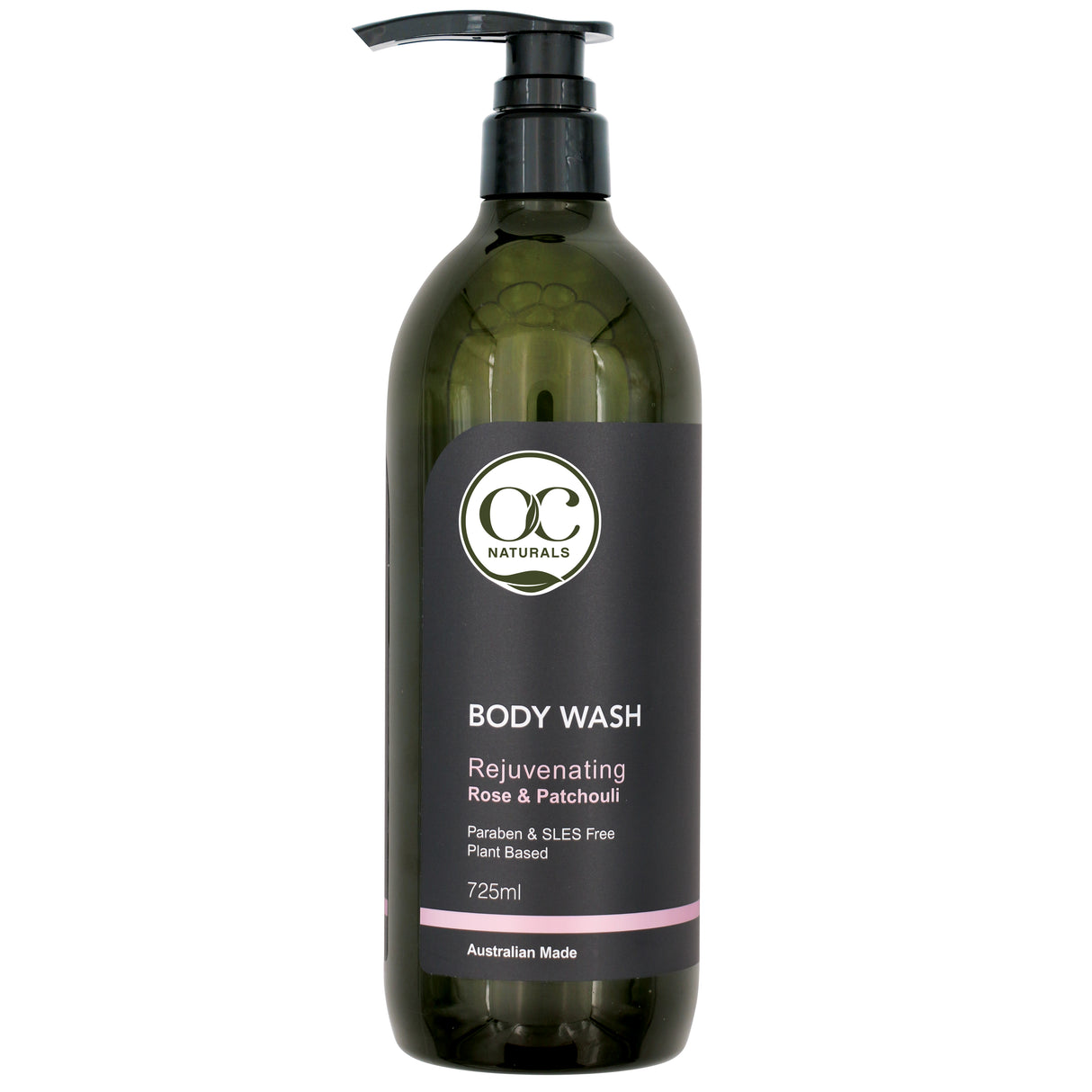 OC Naturals Rose & Patchouli Rejuvenating Body Wash 725ml
