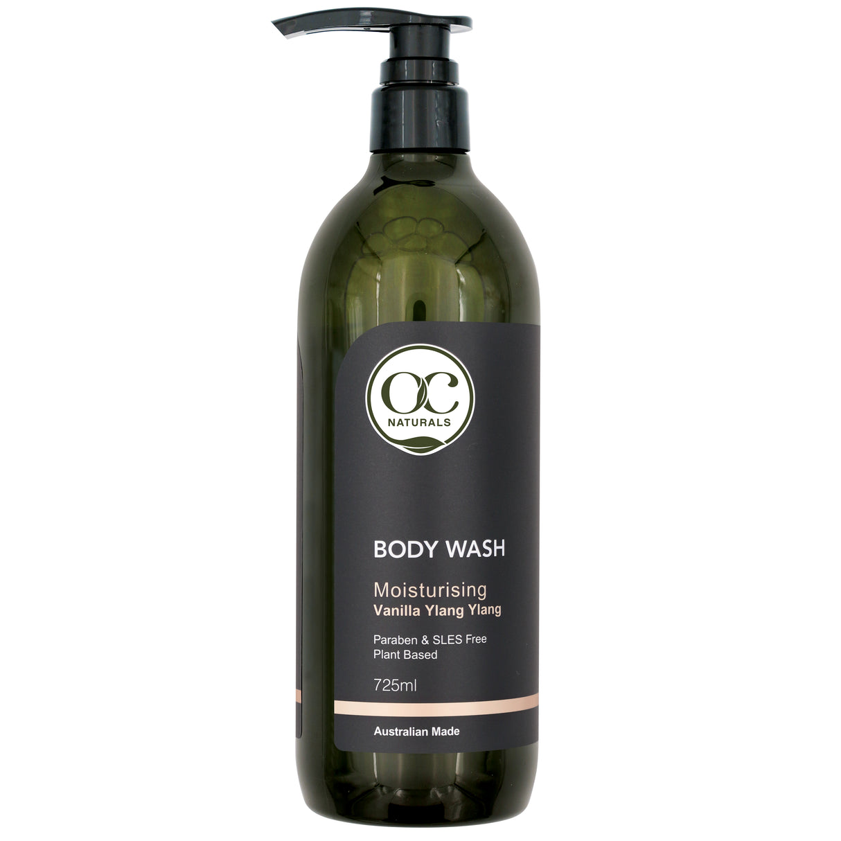 OC Naturals Vanilla & Ylang Ylang Moisturising Body Wash 725ml