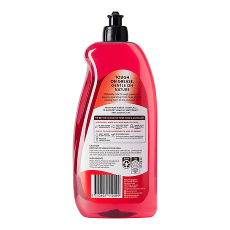 Earth Choice Red Apple Concentrate Dishwashing Liquid 900ml