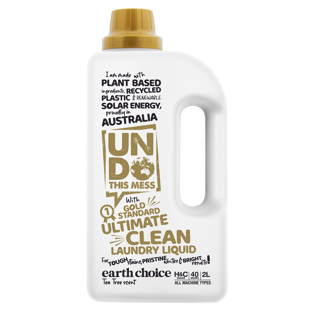 Undo This Mess Gold Standard Laundry Liquid 2L