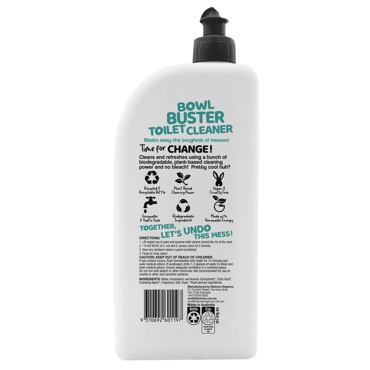 Undo This Mess Bowl Buster Toilet Cleaner 900ml