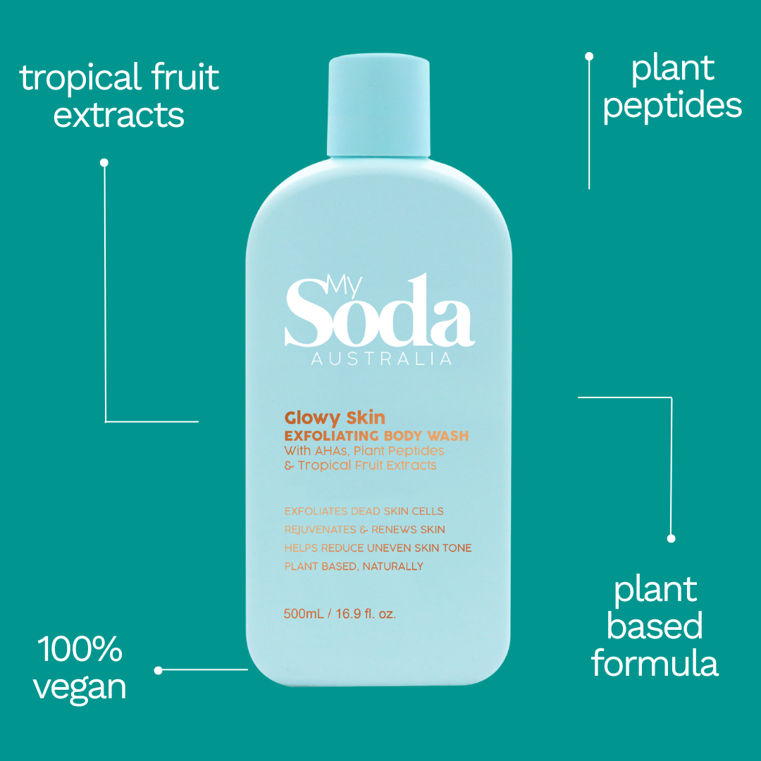 My Soda Glowy Skin Exfoliating Body Wash 500ml