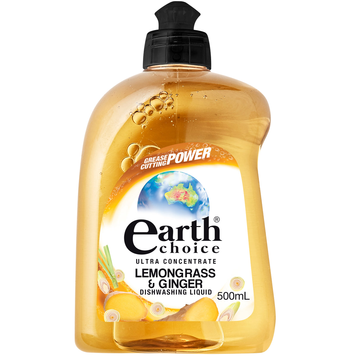 Earth Choice Lemongrass & Ginger Concentrate Dishwashing Liquid 500ml