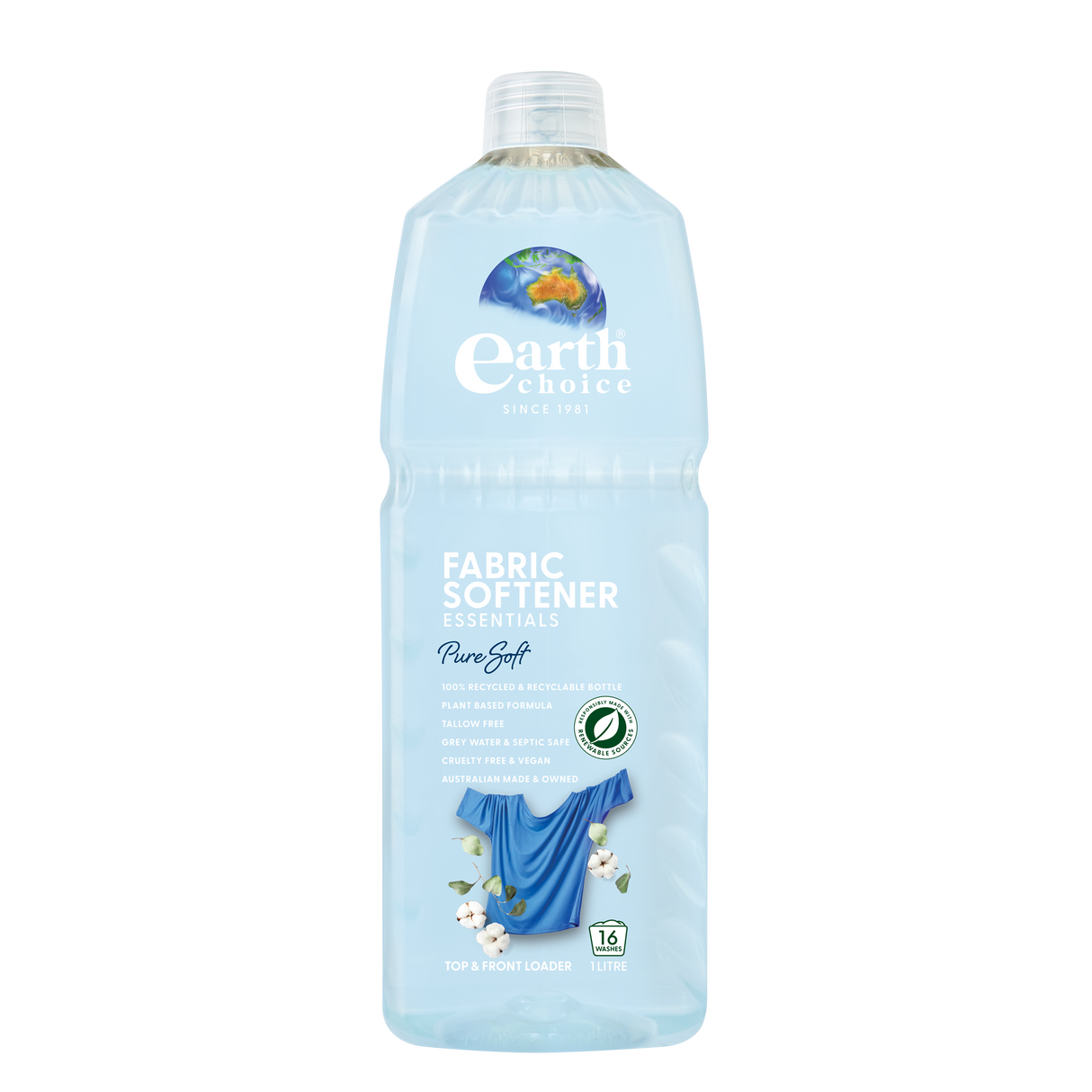 Earth Choice Fabric Softener 1L