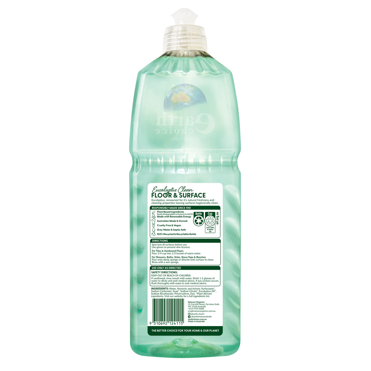 Earth Choice Floor & Surface Cleaner 1L