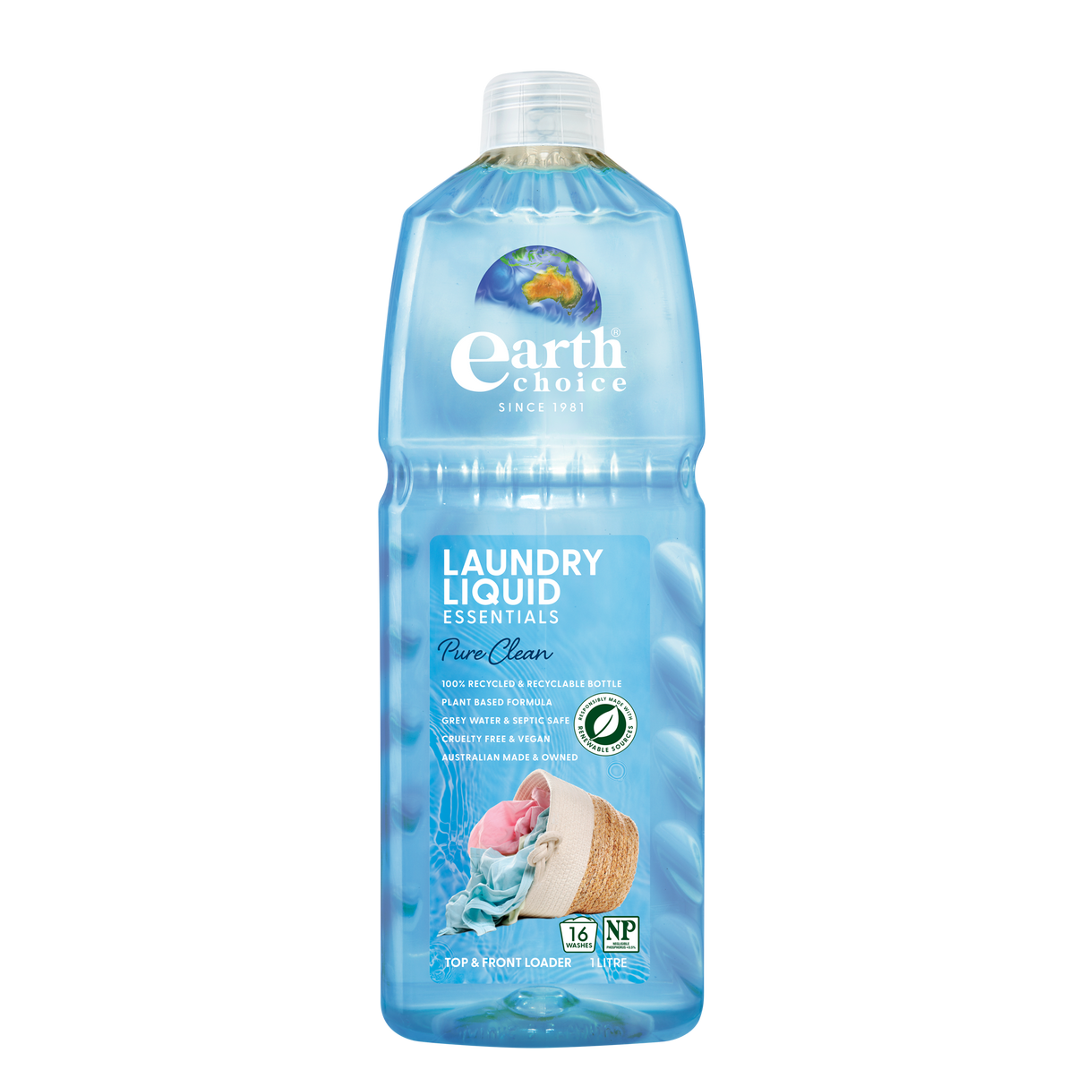 Earth Choice Laundry Liquid 1L