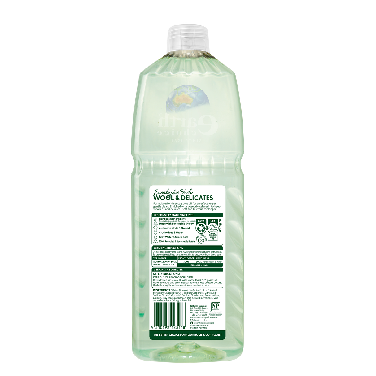 Earth Choice Wool & Delicates Wash 1L