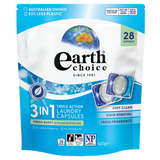 Earth Choice 3in1 Triple Action Fresh Eucalyptus 28 Pack