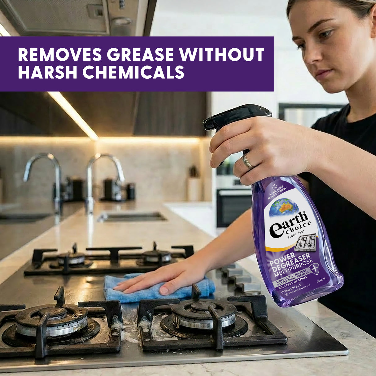 Earth Choice Power Degreaser Multipurpose 600mL