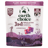 Earth Choice 3in1 Triple Action Laundry Capsules Lavender Fields 28 Pack