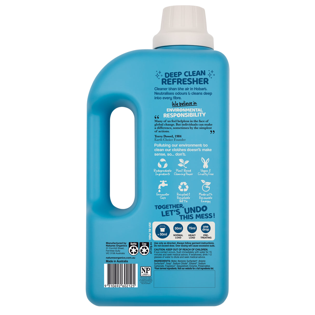 Undo This Mess Deep Clean Refresher Laundry Liquid 2L