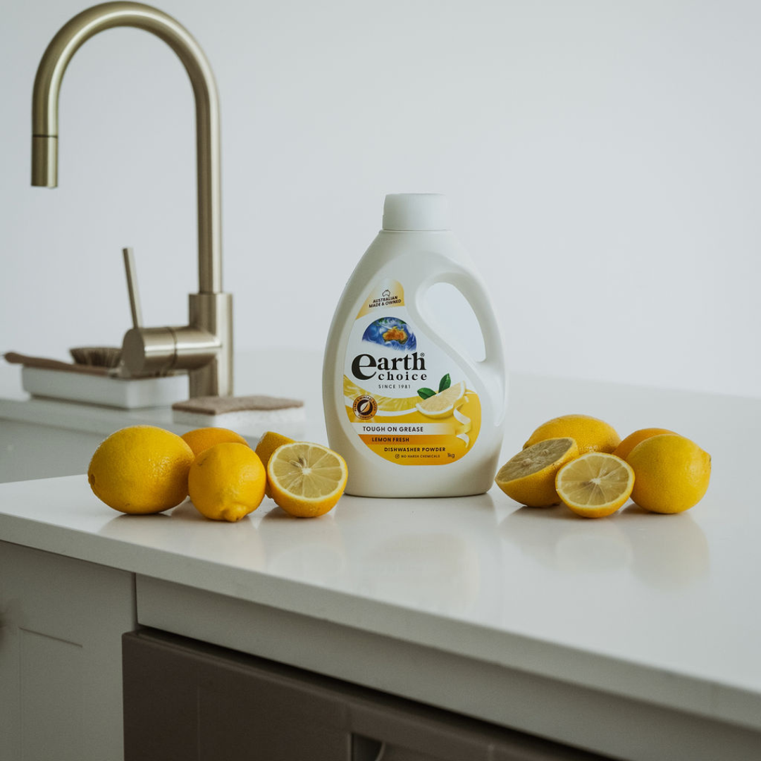 Earth Choice Dishwashing Powder Lemon Fresh 1kg