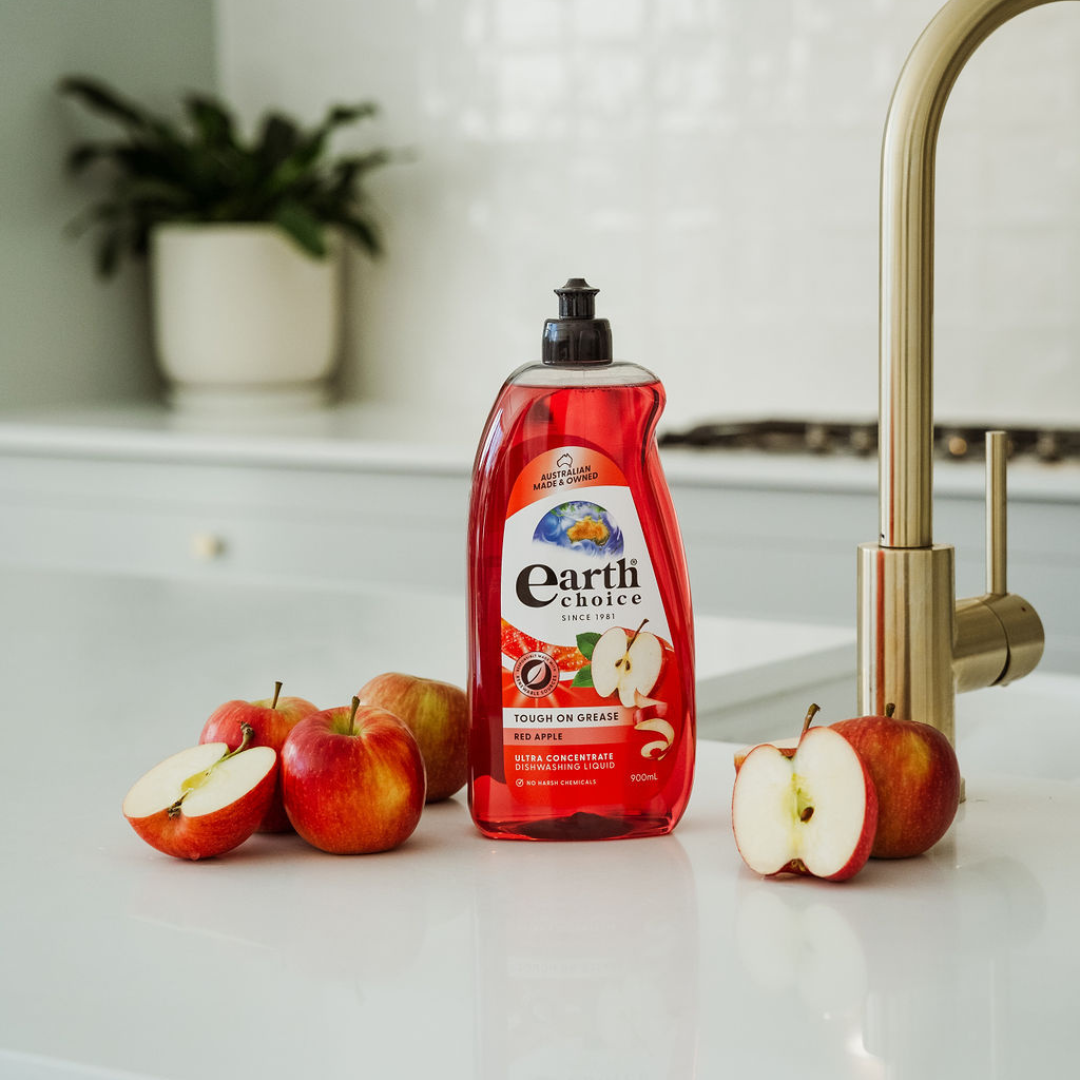 Earth Choice Red Apple Concentrate Dishwashing Liquid 900ml