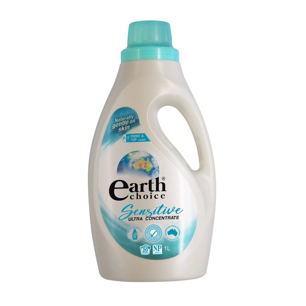 Earth Choice Sensitive Ultra Concentrate Laundry Liquid Top & Front Loader 1L