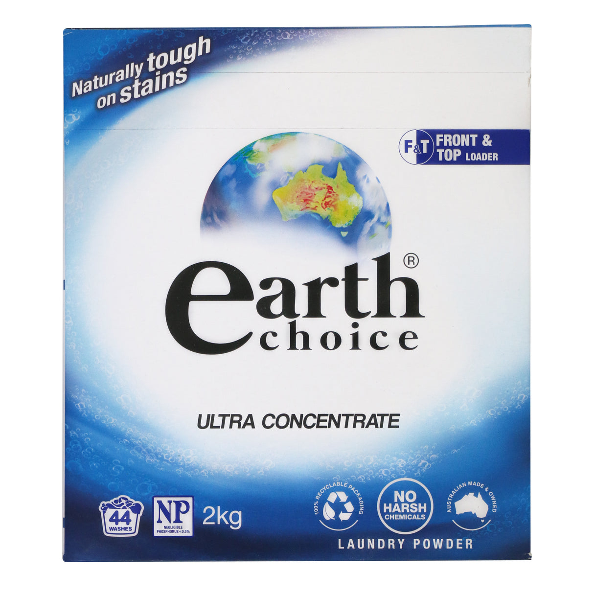 Earth Choice Laundry Powder Top & Front Loader 2kg