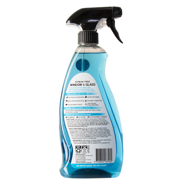 Earth Choice Window & Glass Cleaner 600ml – Natures Organics