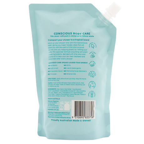 My Soda Lime Drenched Coconuts Body Wash Refill 500ml