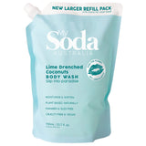 My Soda Lime Drenched Coconuts Body Wash Refill 700ml