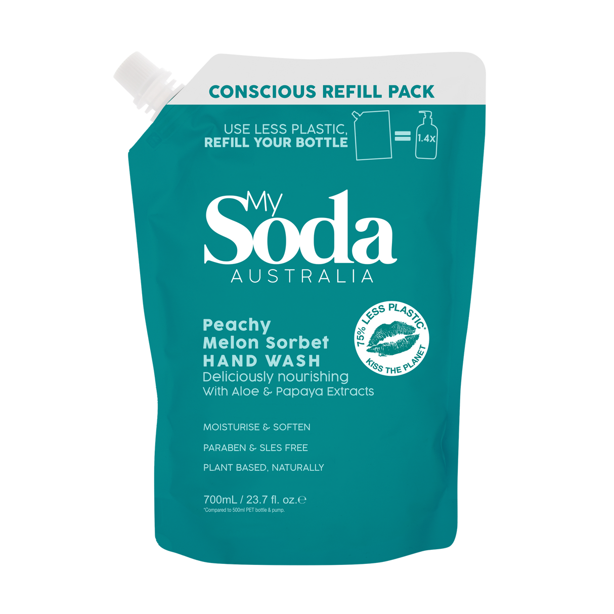 My Soda Peachy Melon Sorbet Hand Wash Refill 700ml